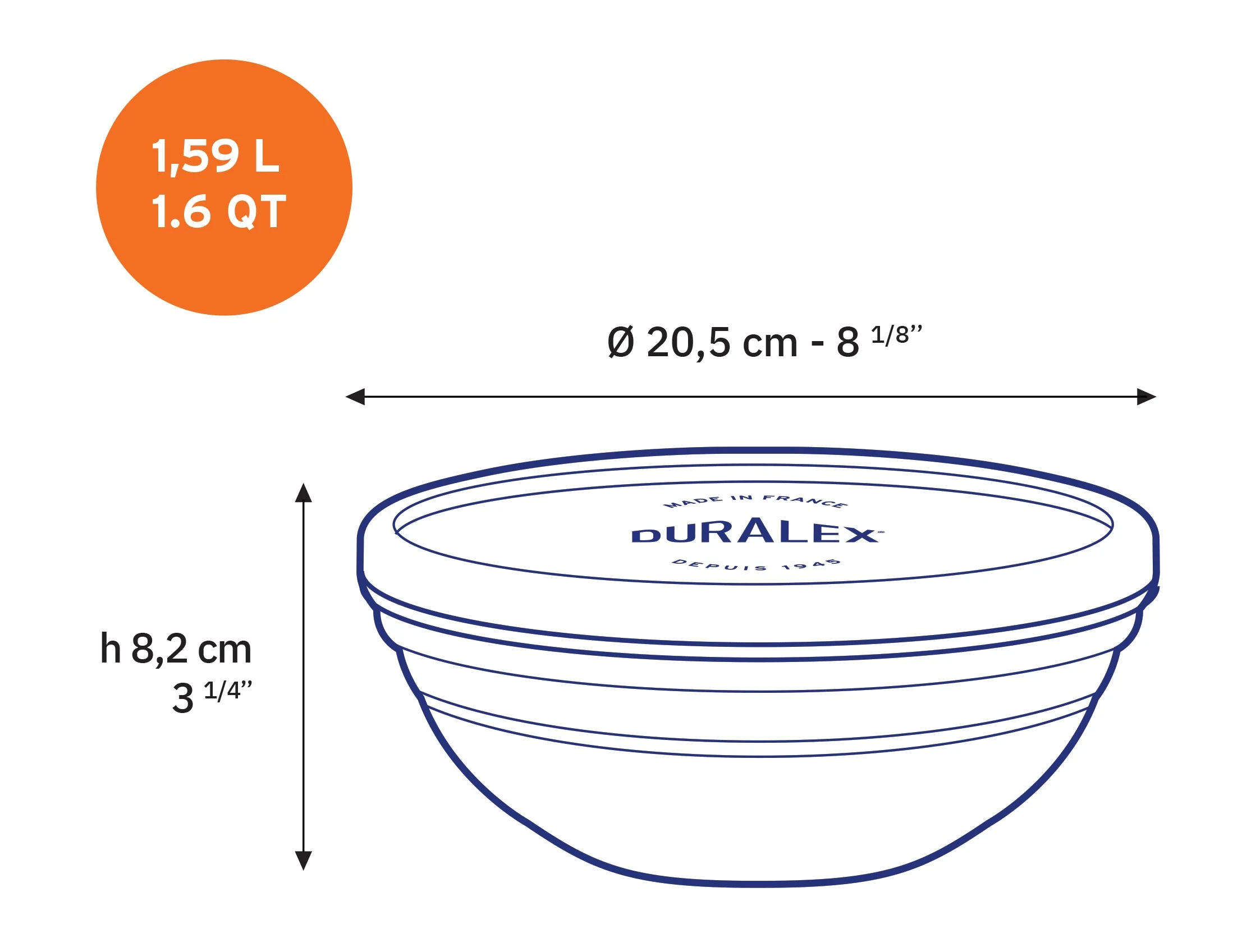 Freshbox Round Glass Bowl with Lid Sets - Final Sale - Image 7