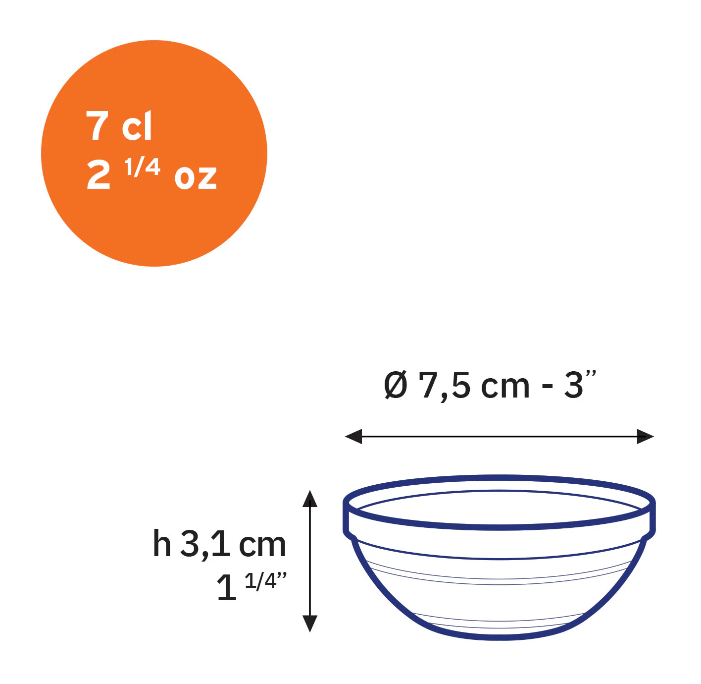 Le Gigogne® Stackable Clear Glass Bowl - Image 19