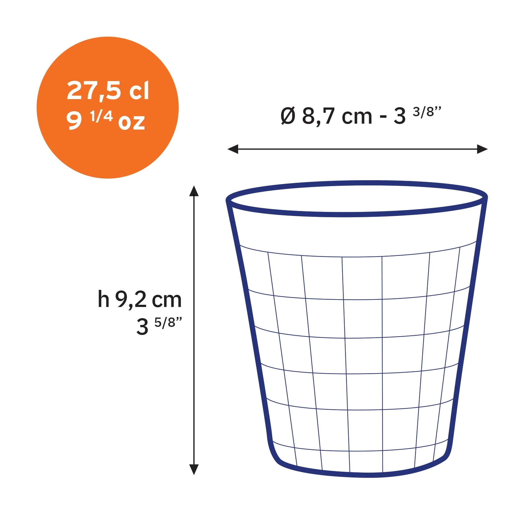 Prisme Marine Glass Tumbler - Image 8